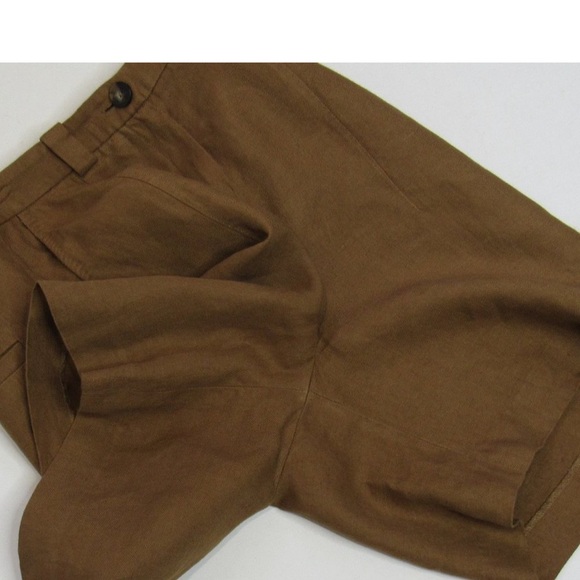 Massimo Dutti linen Bermuda shorts - Picture 4 of 7
